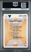 Load image into Gallery viewer, 1991 Upper Deck Michael Jordan #75 Bulls Checklist PSA 10