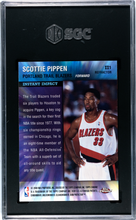 Load image into Gallery viewer, 1999 Topps Chrome Scottie Pippen #II1 Instant Impact Refractor SGC 9