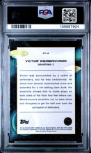 Load image into Gallery viewer, 2023 Topps Cosmic Chrome Extraterrestrial Talent Victor Wembanyama #ET16 PSA 9