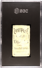Load image into Gallery viewer, 1910 Coupon Cigarettes (T213-1) Bill Cranston SGC Authentic ~ Rare Type 1