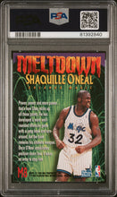 Load image into Gallery viewer, 1995 Skybox Premium Meltdown Shaquille O'Neal #M8 PSA 7