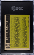 Load image into Gallery viewer, 1961 Topps #575 Ernie Banks All-Star SGC 6 SNG-20260606-0012