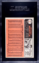Load image into Gallery viewer, 1966 Topps Mickey Mantle #50 SGC 5