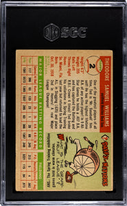 1955 Topps Ted Williams #2 SGC 2.5