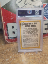 Load image into Gallery viewer, 1968 Topps #142 White Sox Rookies B.Bradford/B.Voss PSA 7 SNG-20260606-0005