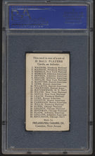 Load image into Gallery viewer, 1909 E95 Philadelphia Caramel Johnny Evers PSA 2