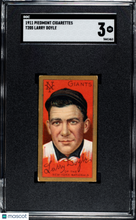 Load image into Gallery viewer, 1911 Piedmont Cigarettes (T205) Larry Doyle SGC 3
