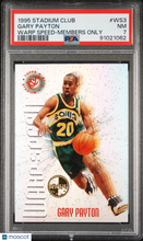 Load image into Gallery viewer, 1995 Stadium Club Warp Speed Gary Payton #WS3 Members Only PSA 7