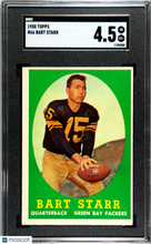 Load image into Gallery viewer, 1958 Topps #66 Bart Starr SGC 4.5 S26-02e