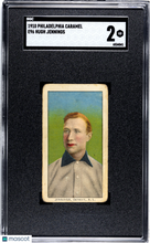 Load image into Gallery viewer, 1910 Philadelphia Caramel (E96) Hugh Jennings SGC 2