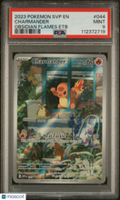 Load image into Gallery viewer, 2023 Pokemon SVP EN-SV Black Star Promo Charmander Obsidian Flames PSA 9 #044