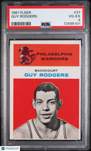Load image into Gallery viewer, 1961 Fleer Guy Rodgers #37 PSA 4