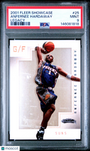 Load image into Gallery viewer, 2001 Fleer Showcase Anfernee Hardaway #25 Legacy PSA 9