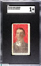 Load image into Gallery viewer, 1910 Williams Caramel (E103) William Donovan SGC 1