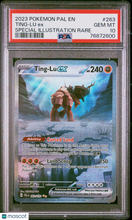 Load image into Gallery viewer, 2023 Pokemon Ting-Lu EX Special Illustration Rare PSA 10 #263