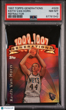 Load image into Gallery viewer, 1997 Topps Generations Keith Van Horn #G29 Refractor PSA 8