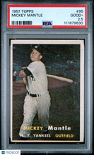 Load image into Gallery viewer, 1957 Topps Mickey Mantle #95 PSA 2.5