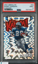 Load image into Gallery viewer, 2021 Panini Absolute Kaboom! #K8 Barry Sanders Kaboom! PSA 9 S26-03b