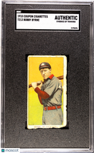 Load image into Gallery viewer, 1910 Coupon Cigarettes (T213-1) Bobby Byrne SGC Authentic ~ Rare Type 1