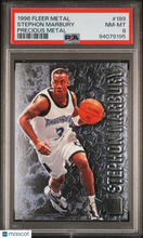Load image into Gallery viewer, 1996 Metal #189 Stephon Marbury Precious Metal PSA 8 S26-03i