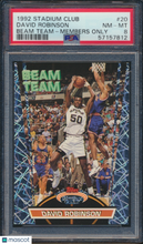 Load image into Gallery viewer, 1992 Stadium Club Beam Team #20 David Robinson Beam Team-Members Only PSA 8