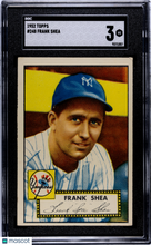 Load image into Gallery viewer, 1952 Topps Frank Shea #248 SGC 3