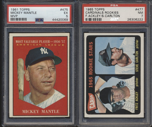 Vintage Baseball All-Star Mixer Break (35 spots, Limit 2) featuring Carlton RC PSA 7