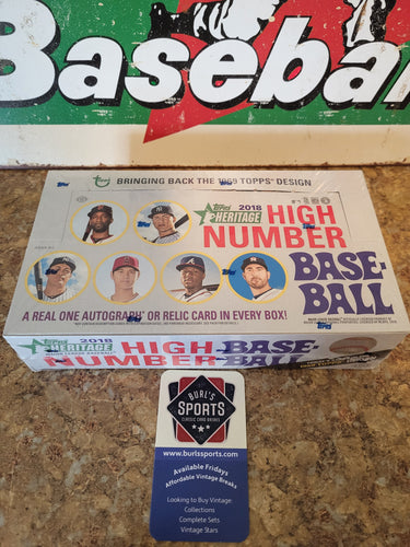 2018 Topps Heritage High Number Hobby Box Break (24 spots) Ohtani Hunting + 3 Bonus '58 Auto Spots