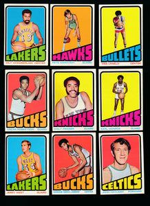 1972 Topps Basketball Complete Set Group Break