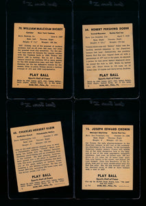 1941 Play Ball Complete Set Group Break (Limit 7)