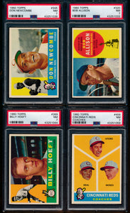 Post-WWII Graded Mega Mixer featuring a 1952 Bowman Mantle and 1952 Topps Mays (Limit 15)