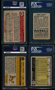Post-WWII Graded Mega Mixer featuring a 1952 Bowman Mantle and 1952 Topps Mays (Limit 15)