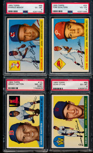 Post-WWII Graded Mega Mixer featuring a 1952 Bowman Mantle and 1952 Topps Mays (Limit 15)