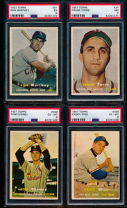 Post-WWII Graded Mega Mixer featuring a 1952 Bowman Mantle and 1952 Topps Mays (Limit 15)