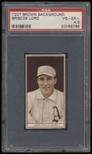 Load image into Gallery viewer, 1912 T207 Brown Background Briscoe Lord (philadelphia) Psa 4.5 Recruit 240