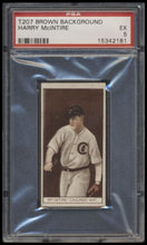 Load image into Gallery viewer, 1912 T207 Brown Background Harry Mcintire Psa 5 Recruit Back Factory 240