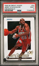 Load image into Gallery viewer, 1996 Skybox E-x2000 Credentials Jerry Stackhouse #54 /499 Psa 9