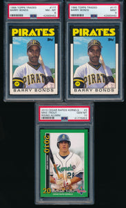 Baseball Rookie Mixer (33 spots) featuring a 1955 Topps Clemente and '68 Nolan Ryan (Limit 3)