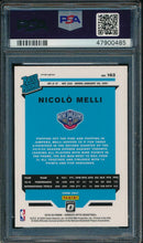 Load image into Gallery viewer, 2019-20 Donruss Optic 163 Nicolo Melli Holo RC PSA 10 GEM MINT 14885