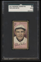 Load image into Gallery viewer, 1911  T205 Gold Border NNO Johnny Bates   SGC 4 VGEX