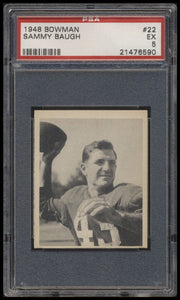 1948 Bowman #22 Sammy Baugh psa 5 EX RC