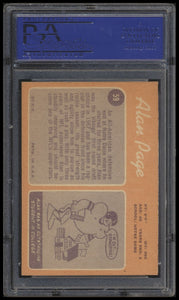 1970 Topps #59 Alan Page psa 8 NMMT RC
