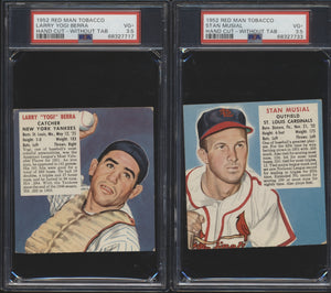 1952 Red Man Baseball Low to Mid-Grade Complete Set Group Break (52 spots, Limit 1)