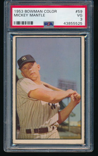 1953 Bowman Color Baseball Complete Set Group Break