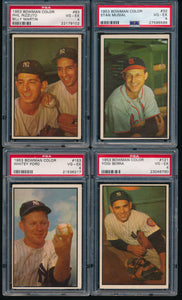 1953 Bowman Color Baseball Complete Set Group Break