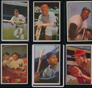 1953 Bowman Color Baseball Complete Set Group Break