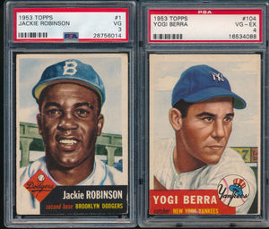 1953 Topps Baseball Complete Set Group Break #3