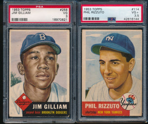 1953 Topps Baseball Complete Set Group Break #3