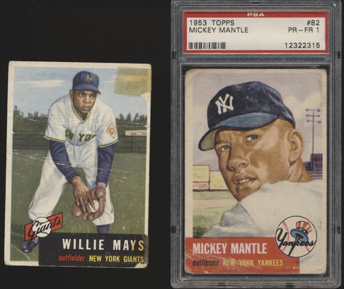 1953 Topps Really Low-Grade Baseball Complete Set Group Break #5 (Limit 5)