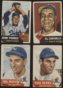 1953 Topps Really Low-Grade Baseball Complete Set Group Break #5 (Limit 5)